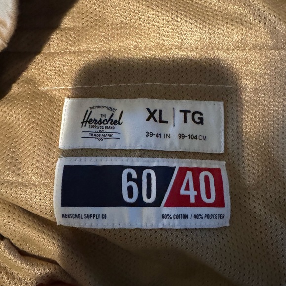 Men’s Herschel Ripstop Khaki Like New XL - Picture 2 of 2